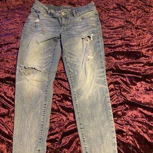 Maurices ripped jeans - size 10